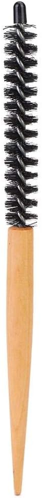 Kleine runde Haarbürste, krulborstel round wooden brush professionelle Friseur Kamm Lockenwickler Bürste Make-up Kamm neckende Bürste Haarstyling Werkzeug Zubehör für Beauty Solon oder Haushalt(16#) 9 41lFapB+kqL. AC SL1001 - beautyhautnah.de