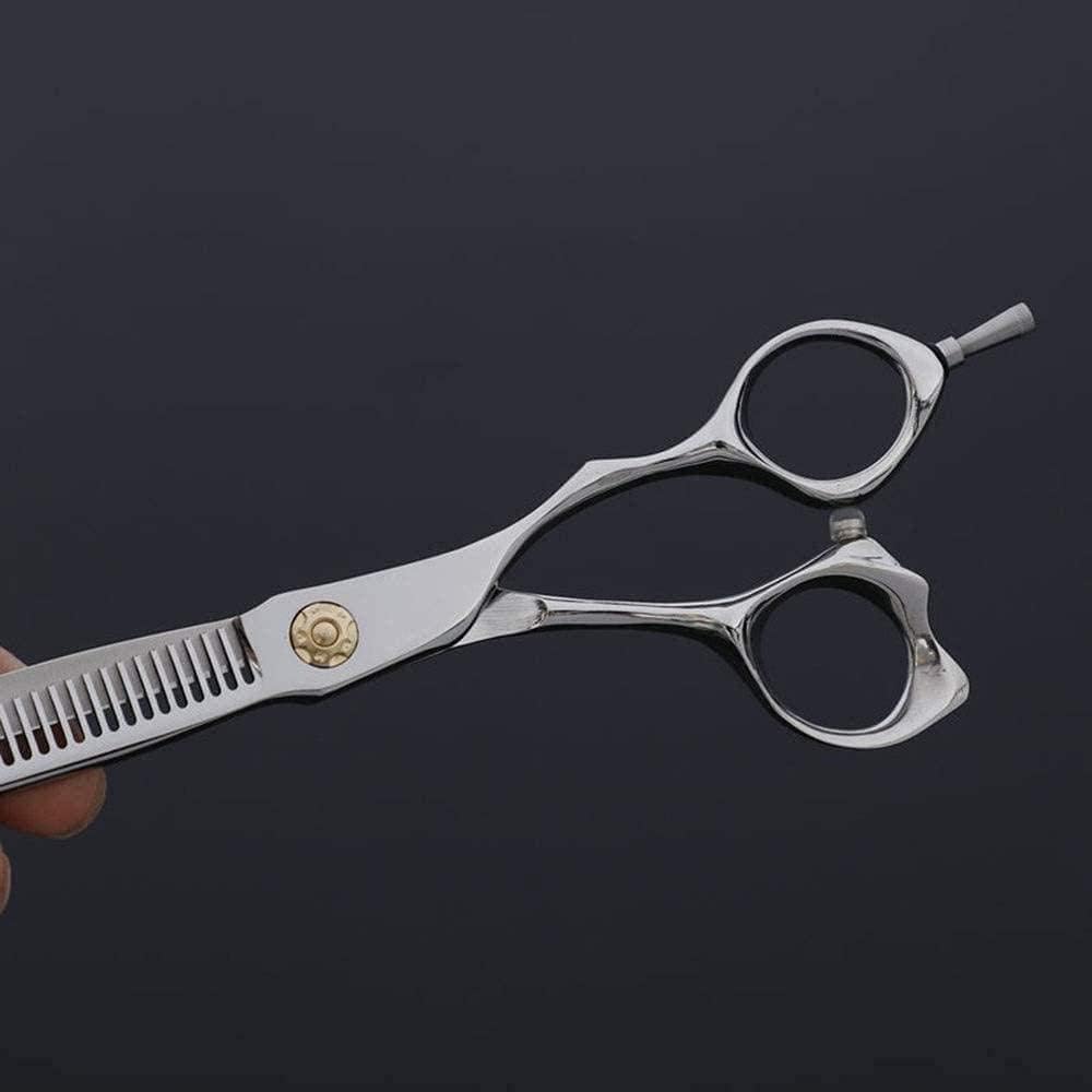 PLHBVDFWE Friseurschere 6 Zoll Friseur Professioneller Haarschnitt Flach + Zahn Schere Set Klassischer schräger Griff Friseurscheren Set Schere 3 41rT1w0U RL. AC SL1000 - beautyhautnah.de