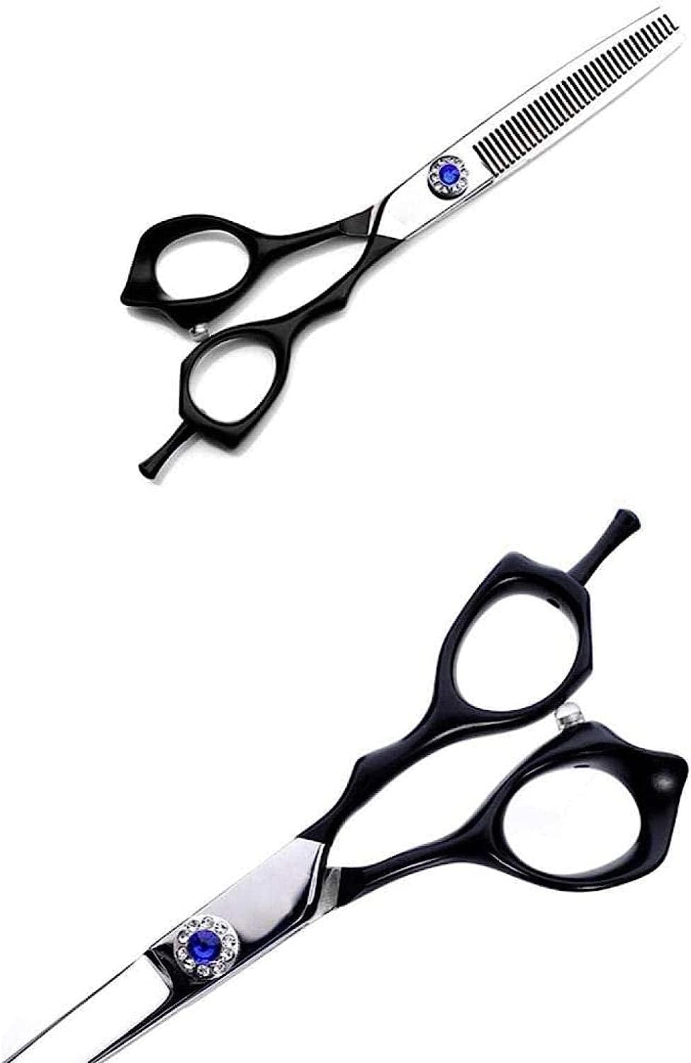 Friseurschere, professionelles Friseurscheren-Set, Effilierschere, Schwarz, 6 Zoll, für Friseursalons und Familiensalons, Friseure oder den Heimgebrauch 4 51J qNpGWnL. AC SL1500 - beautyhautnah.de