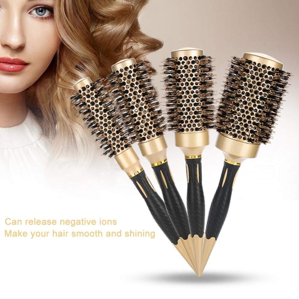 4 in 1 Runde Bürsten für Föhnen professionelle Anion Antistatische Große Haarbürsten Salon Styling Kamm Gold & Schwarz (4 x Haarbürste) 4 616sKqcJQWL. SL1000 - beautyhautnah.de