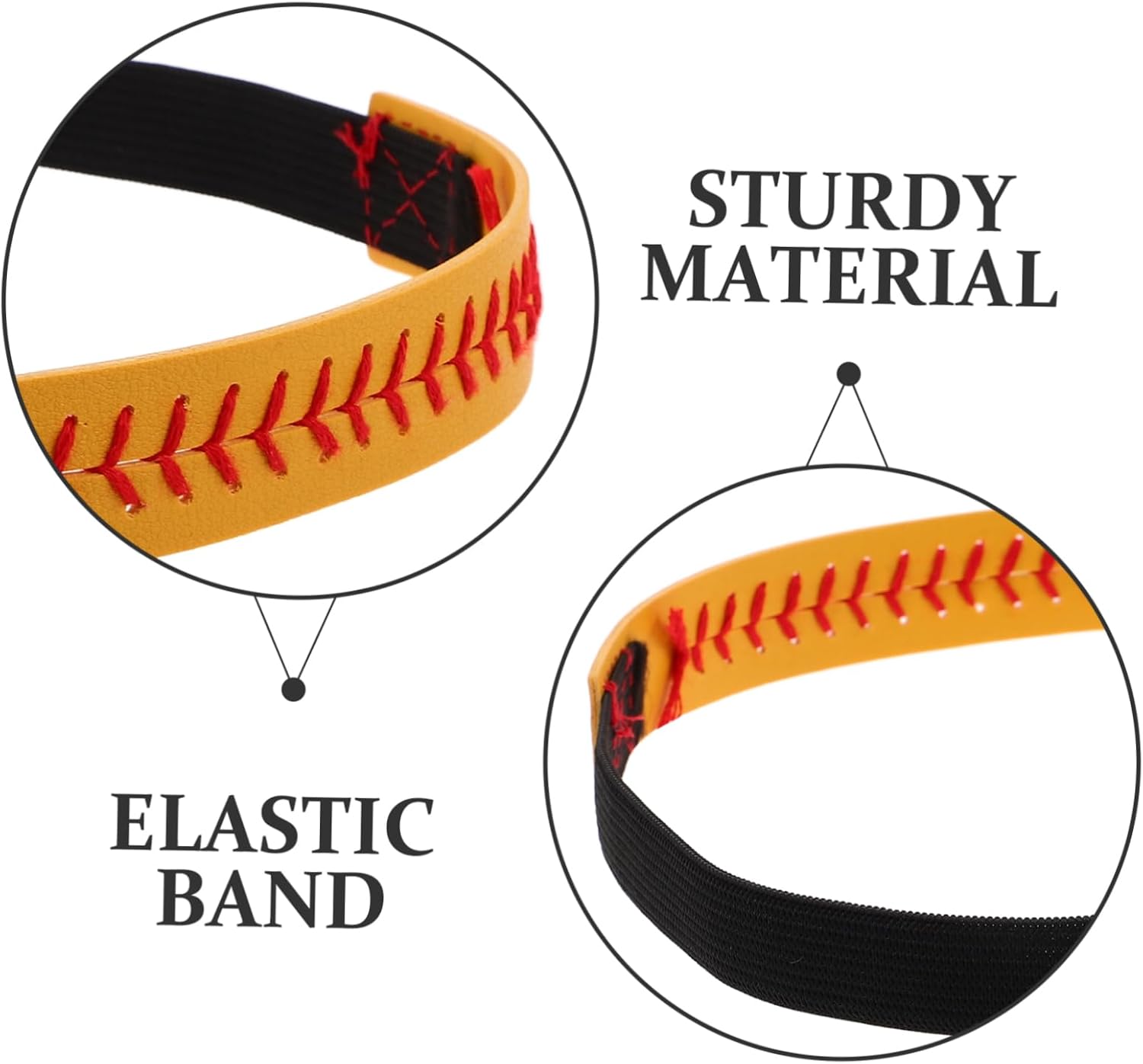 VALICLUD Sport Haargürtel Elastisch Kühlzubehör Schweißband Kopf Mädchen Accessoire Haarbänder Frau Baseball Softball Haar Gelb Leder 9 61Kvo7kRw2L. AC SL1500 - beautyhautnah.de