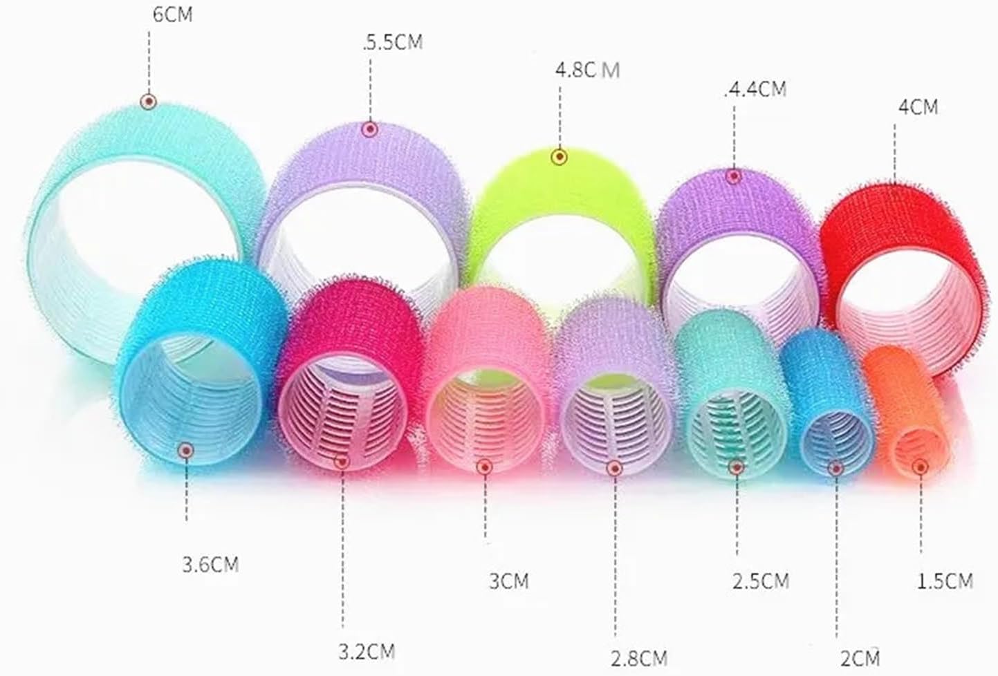 6 stücke Lockenwickler Friseur Professionelle Klebrige for DIY Multi Größe Salon Werkzeug Große Lockenwickler Farbe Lockenwickler Selbst Grip Halten Hitzefreie Haarwickler für Medoum und Kurze Haare(P 2 61PNGqDQ8ZL. AC SL1500 - beautyhautnah.de