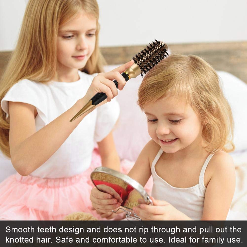 4 in 1 Runde Bürsten für Föhnen professionelle Anion Antistatische Große Haarbürsten Salon Styling Kamm Gold & Schwarz (4 x Haarbürste) 3 61U71ZWEgUL. SL1001 - beautyhautnah.de
