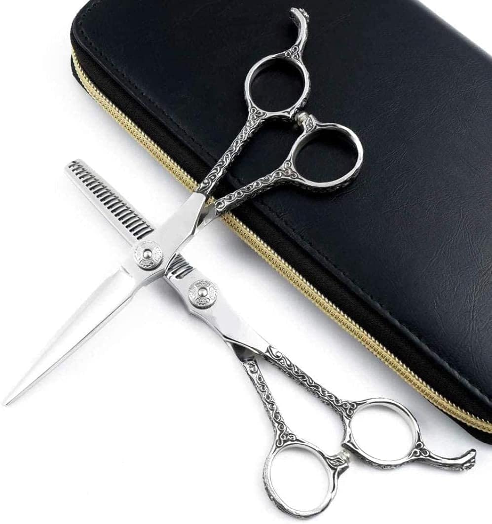 Barber Professional Friseur 440C Stahl Haar Barber Set Salon 6 Zoll Silber 6 Zoll 1 61d1oKv3kdL. AC SL1062 - beautyhautnah.de