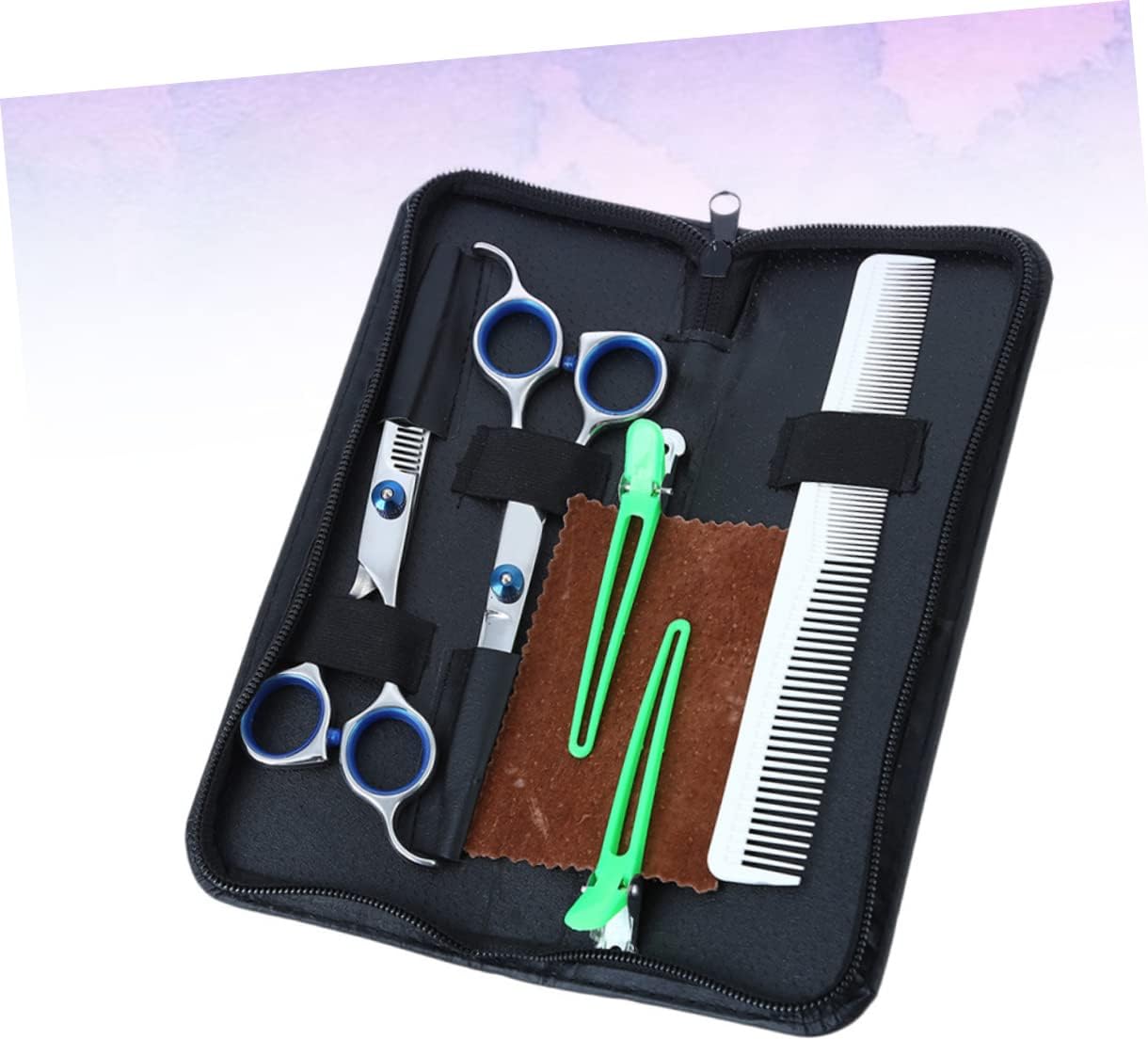 SAFIGLE 1Satz Friseurscheren Set Professionelle Haarschnittschere Effilierschere Zubehör Teilig Gerade Zahnschere Haarnadeln Farbvariationen 8 61uP+PYVB5L. AC SL1305 - beautyhautnah.de
