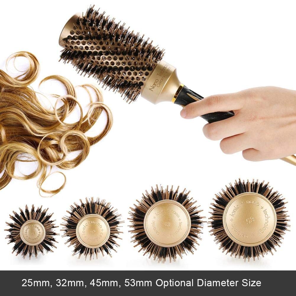 4 in 1 Runde Bürsten für Föhnen professionelle Anion Antistatische Große Haarbürsten Salon Styling Kamm Gold & Schwarz (4 x Haarbürste) 7 71l5Z7nN PL. SL1001 - beautyhautnah.de